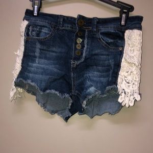 Jean shorts